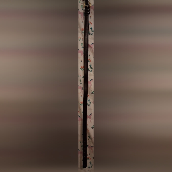 EUC Vintage Coach 8400 Black Leather Business Casual Prepp Everyday Belt SZ L - Picture 3 of 6